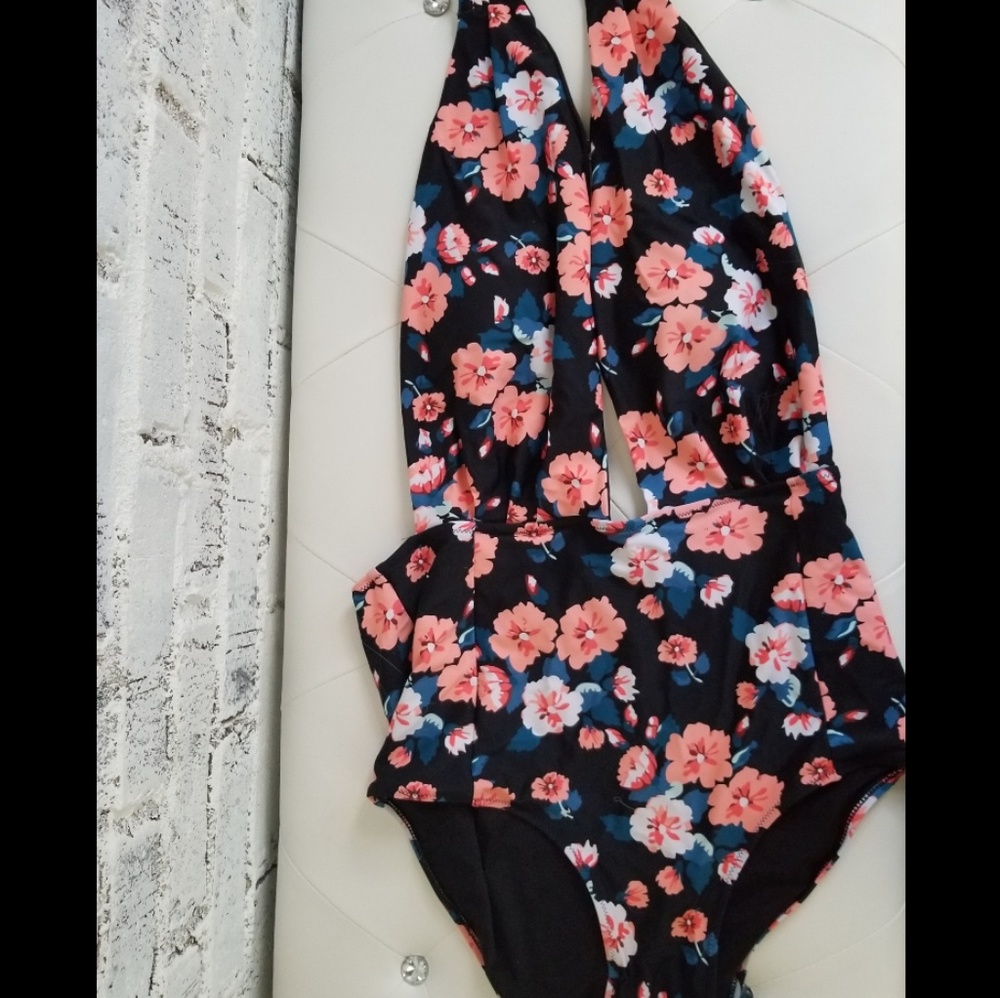 Floral Swim One Piece